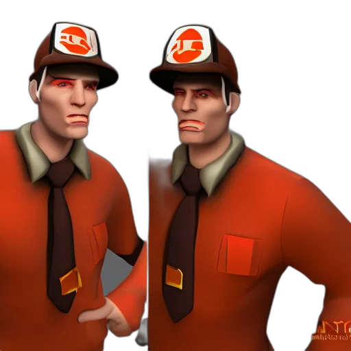 staff, hat, jacket, 3d render, concept art, photorealistic, fantasy art, jerma transparent PNG cut-out