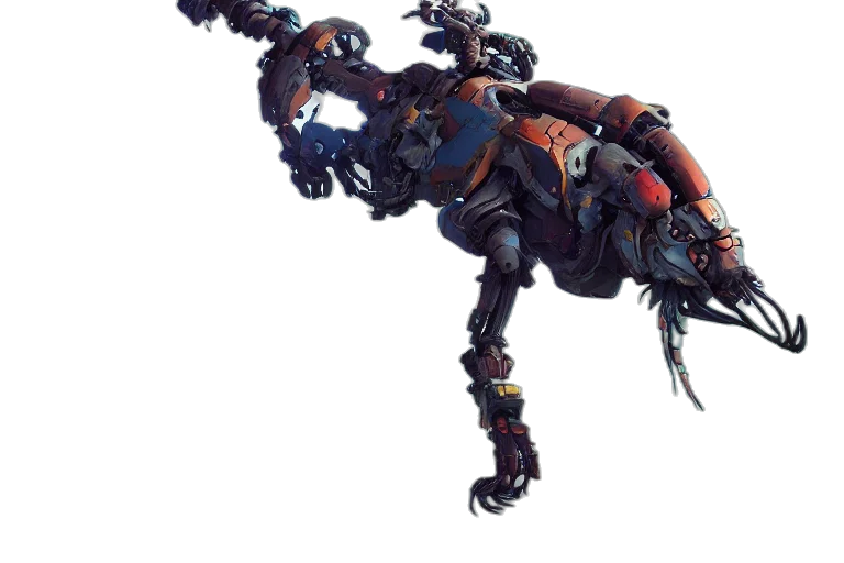 robot, dragon, weapon, animal transparent PNG cut-out