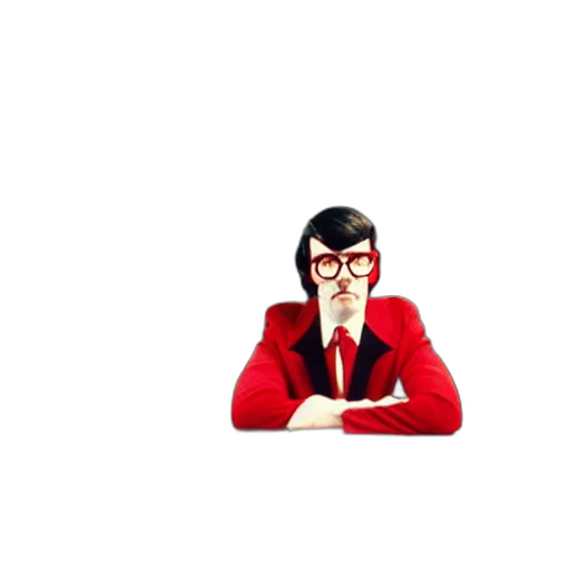 staff, jacket, cartoon, 3d render transparent PNG cut-out