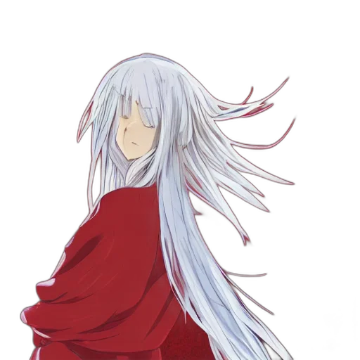 dress, hair, jacket, dragon, anime, pixel art, fantasy art, watercolor transparent PNG cut-out
