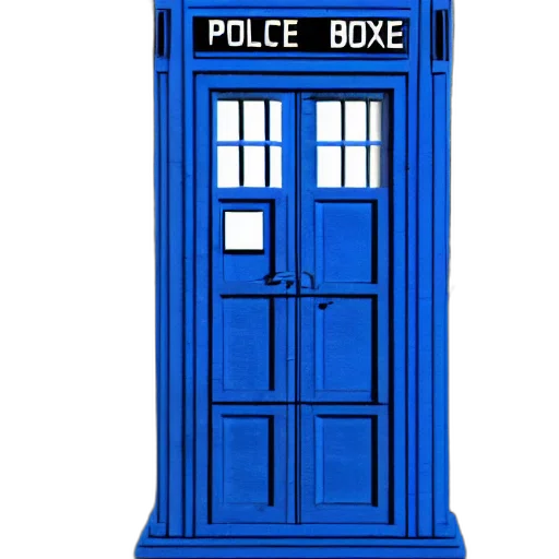 furniture, robot, concept art, pixel art, 3d render, comic book art, outer space, blue transparent PNG cut-out