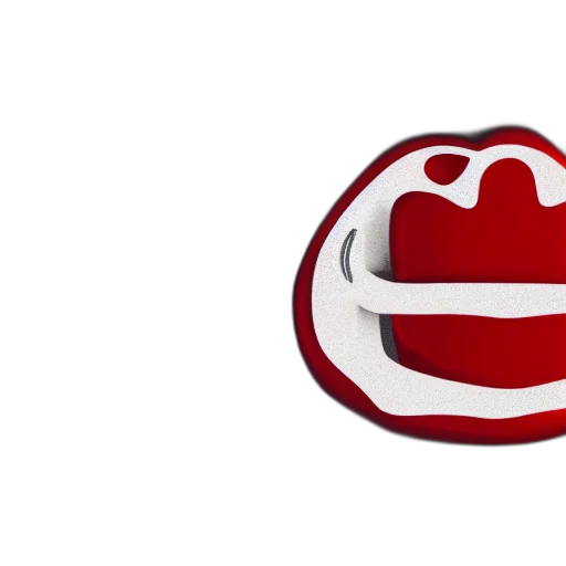 crown, 3d render, red, new transparent PNG cut-out