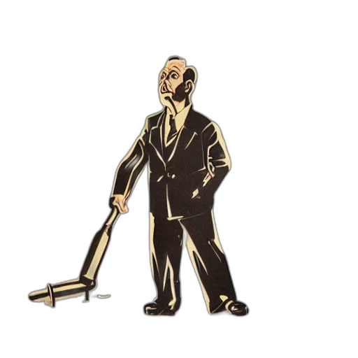 staff, concept art, cartoon, pixel art transparent PNG cut-out
