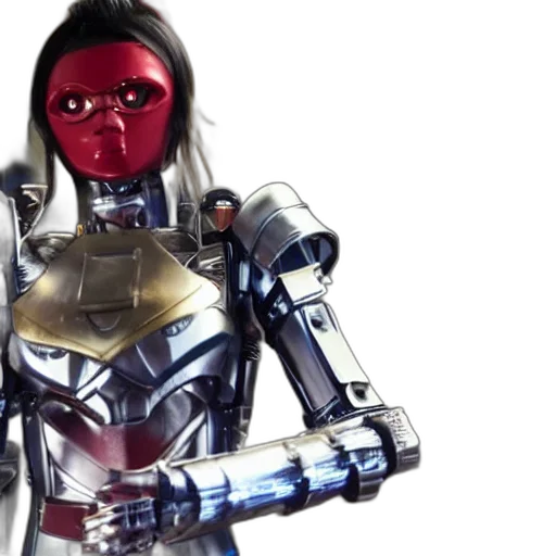 robot, 3d render, still, japanese transparent PNG cut-out