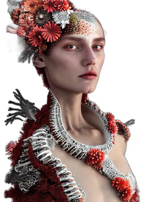 jewelry, crown, face, concept art transparent PNG cut-out