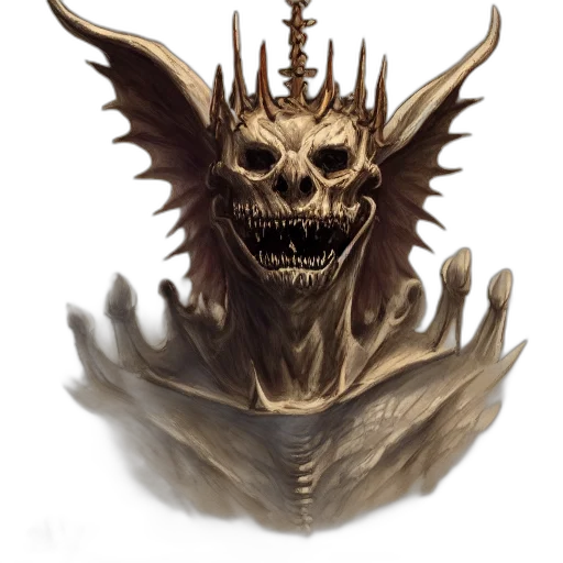 mask, crown, dragon, creature transparent PNG cut-out