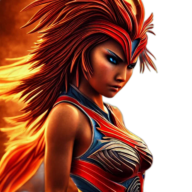 fantasy art, comic book art, concept art, pixel art transparent PNG cut-out