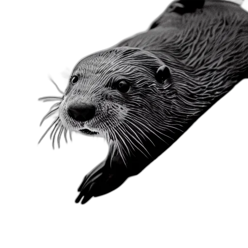 animal, creature, hair, face transparent PNG cut-out