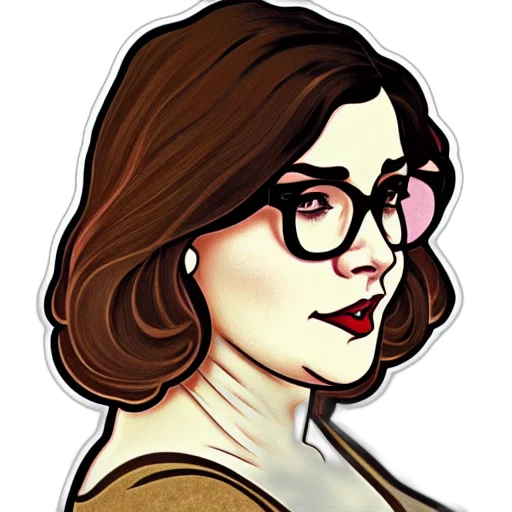face, staff, cartoon, comic book art transparent PNG cut-out