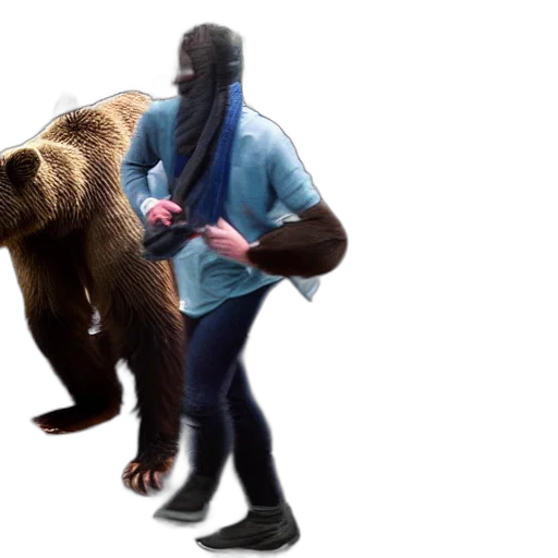 animal, creature, mask, jacket transparent PNG cut-out
