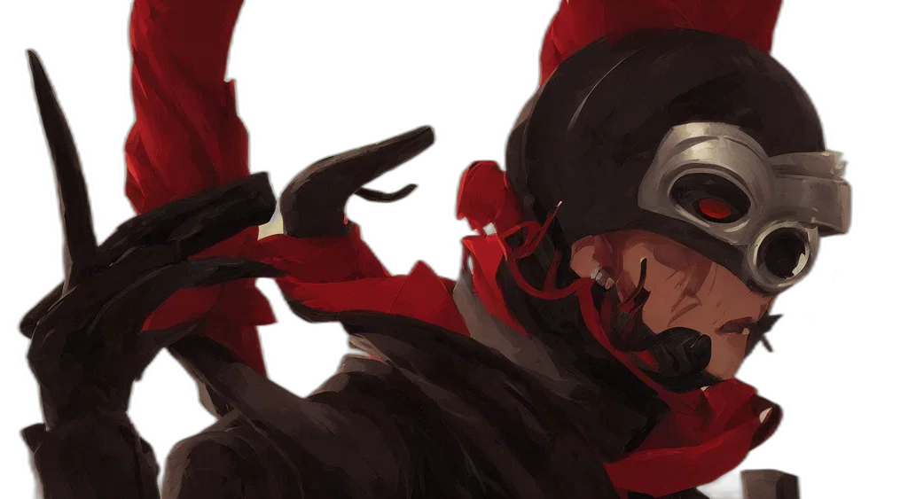 mask, weapon, face, concept art transparent PNG cut-out