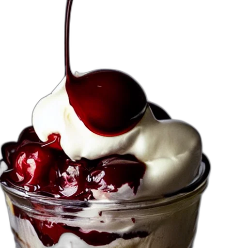 food, crown, photorealistic, 3d render transparent PNG cut-out