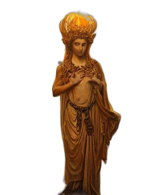crown, dress, jewelry, staff transparent PNG cut-out