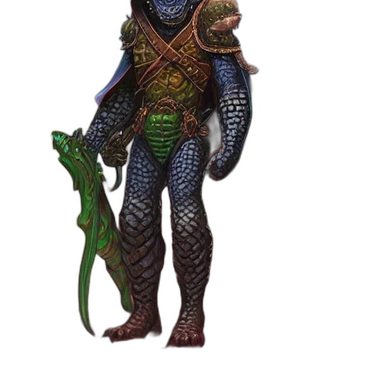 dragon, staff, creature, sword transparent PNG cut-out