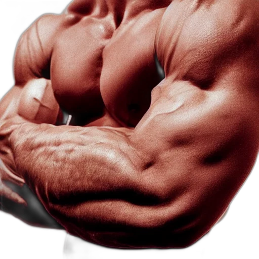 weapon, photorealistic, 3d render, just, bicep transparent PNG cut-out