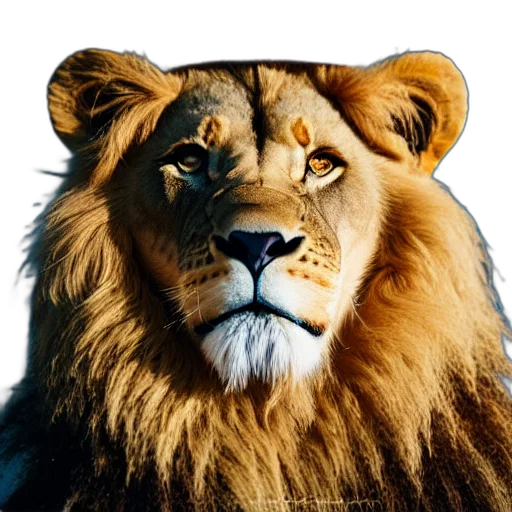 animal, crown, face, creature transparent PNG cut-out