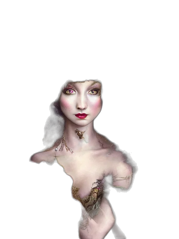 jewelry, face, crown, dress transparent PNG cut-out