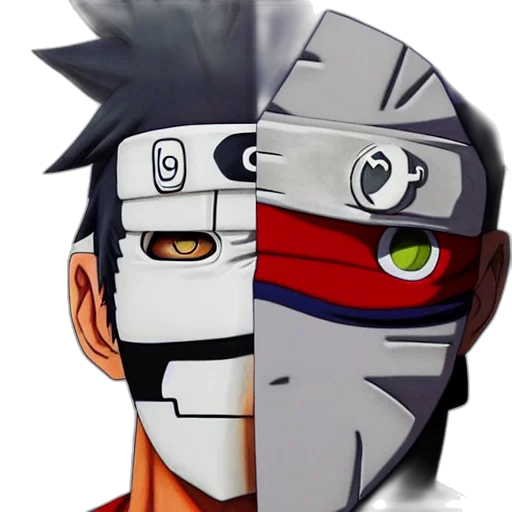mask, face, 3d render, concept art transparent PNG cut-out