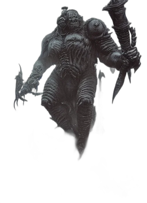 creature, staff, robot, weapon transparent PNG cut-out