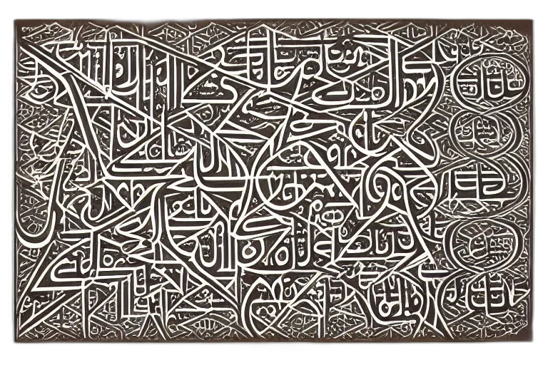 pencil sketch, forest, arabic, caligraphic, poster, hassan, massoudy transparent PNG cut-out