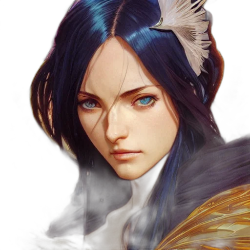 face, staff, crown, dragon transparent PNG cut-out