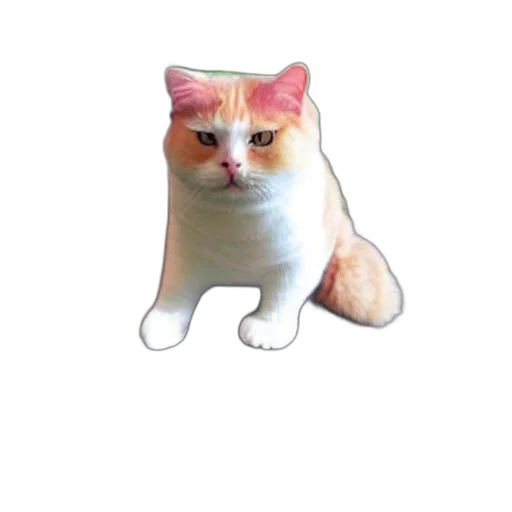 animal, creature, staff, hat, pixel art, 3d render, vaporwave, photorealistic transparent PNG cut-out