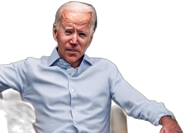 jacket, furniture, creature, robot, film, still, joe, biden transparent PNG cut-out