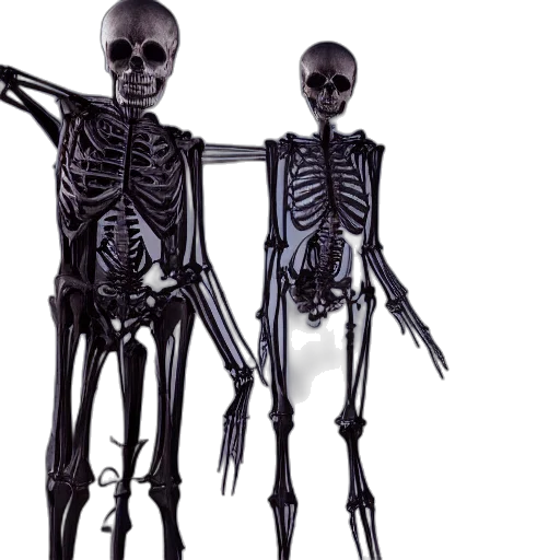 3d render, concept art, most, beautiful, cyber, vein, skeletal, pedestal transparent PNG cut-out