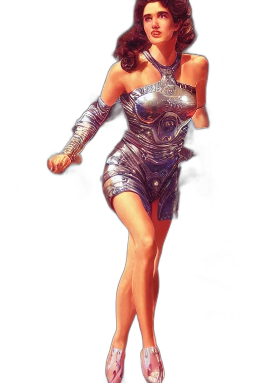 dress, sword, weapon, robot transparent PNG cut-out