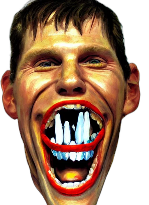 mask, face, creature, photorealistic transparent PNG cut-out