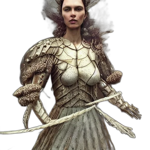 staff, sword, dress, weapon, fantasy art, concept art, comic book art, photorealistic transparent PNG cut-out