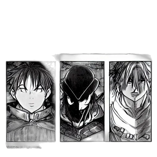 mask, comic book art, concept art, anime transparent PNG cut-out