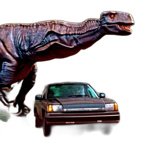 car, animal, dragon, concept art transparent PNG cut-out