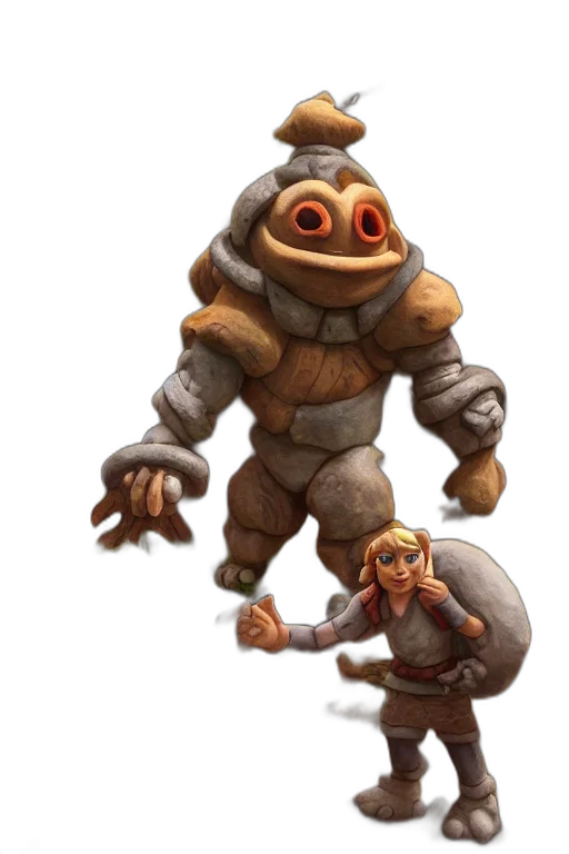 creature, robot, staff, mask transparent PNG cut-out