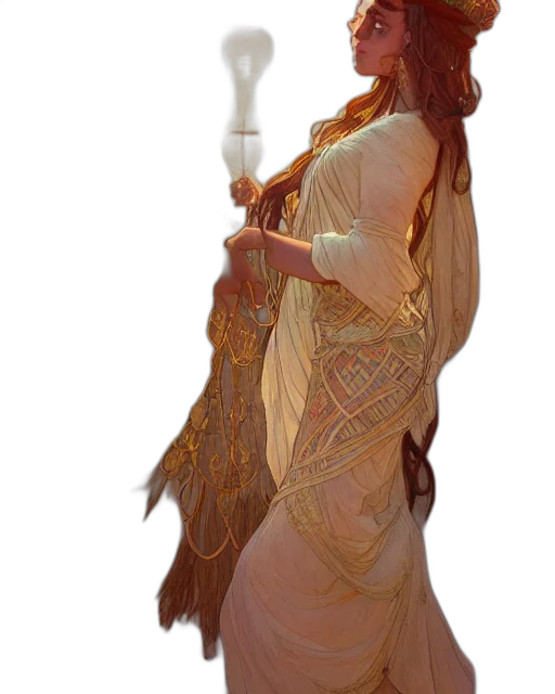 staff, sword, dress, weapon, fantasy art, concept art, photorealistic, pixel art transparent PNG cut-out
