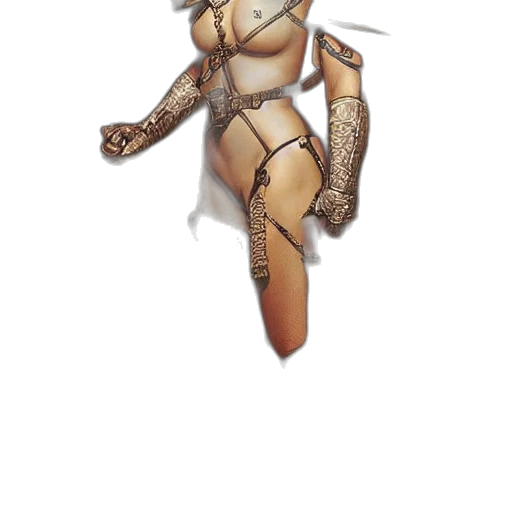 robot, dress, weapon, creature transparent PNG cut-out