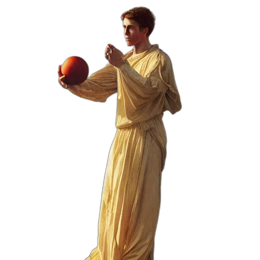 dress, staff, concept art, photorealistic transparent PNG cut-out