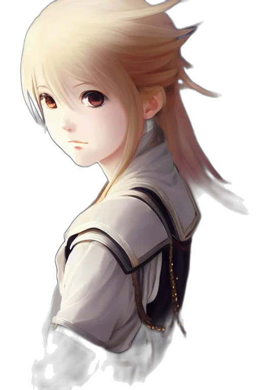 staff, face, crown, jacket transparent PNG cut-out