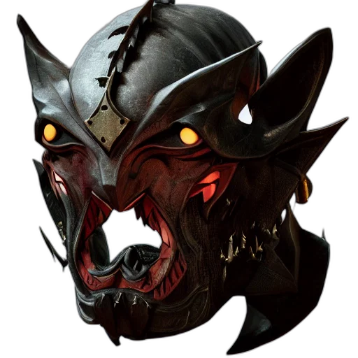 mask, face, dragon, animal, concept art, fantasy art, comic book art, photorealistic transparent PNG cut-out