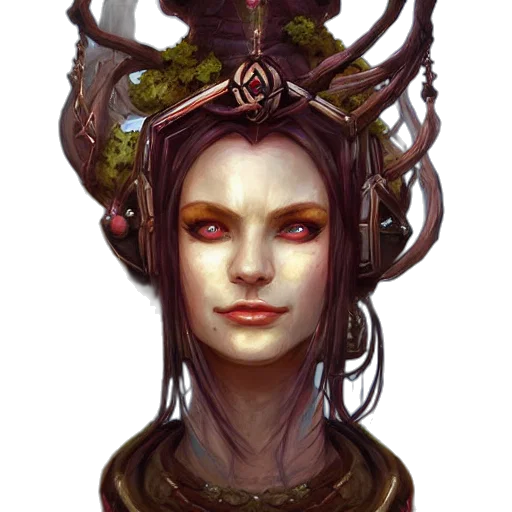 crown, face, staff, mask transparent PNG cut-out