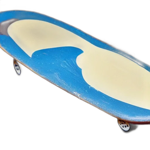 shoes, weapon, 3d render, skateboard, made, out, cheese transparent PNG cut-out