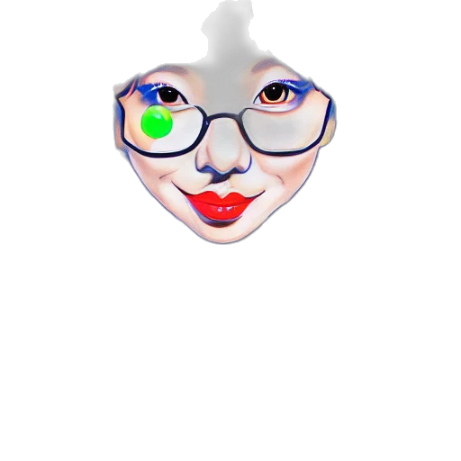 mask, face, creature, crown, cartoon, 3d render, photorealistic, concept art transparent PNG cut-out
