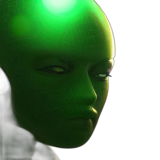 robot, mask, face, creature transparent PNG cut-out