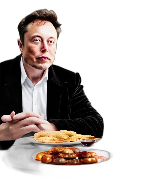 food, robot, concept art, portrait transparent PNG cut-out