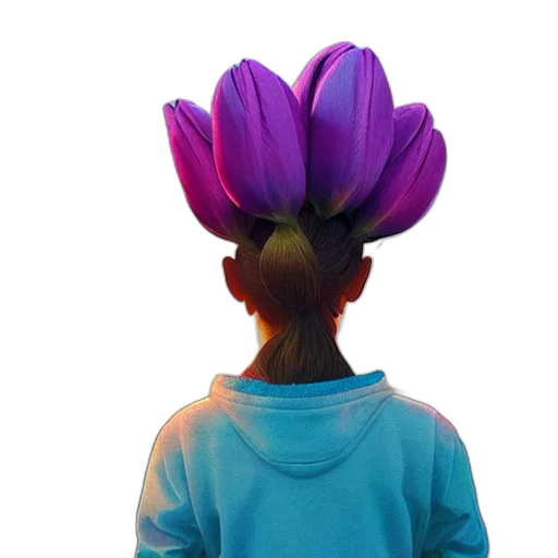 flower, crown, hat, hair transparent PNG cut-out