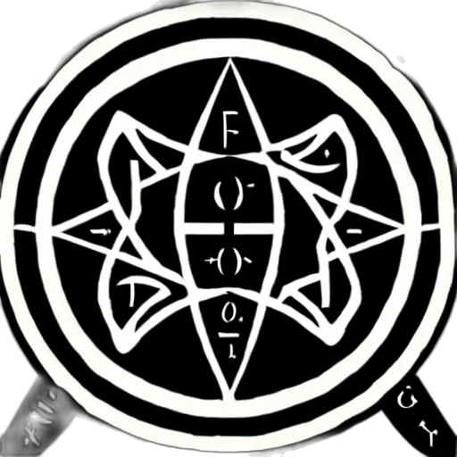 staff, jewelry, sword, weapon, fantasy art, monochrome, simple, occult transparent PNG cut-out