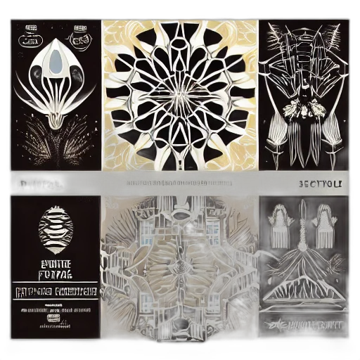 monochrome, symmetry, festival, set transparent PNG cut-out