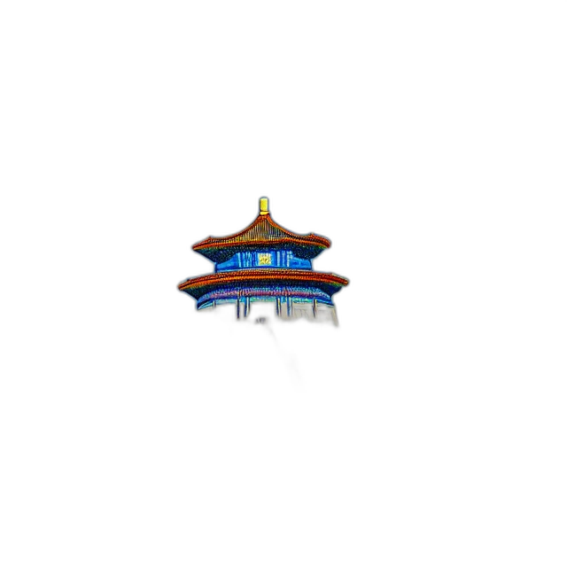 building, staff, dragon, crown, pixel art, 3d render, photorealistic, concept art transparent PNG cut-out