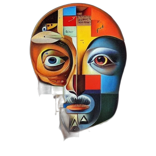 mask, face, robot, oil painting, concept art, photorealistic, watercolor, microsoft transparent PNG cut-out