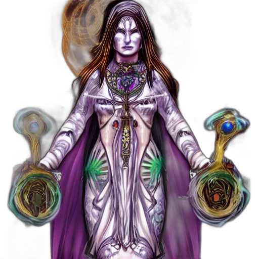 jewelry, staff, fantasy art, concept art, pixel art, comic book art, dark, colorful transparent PNG cut-out